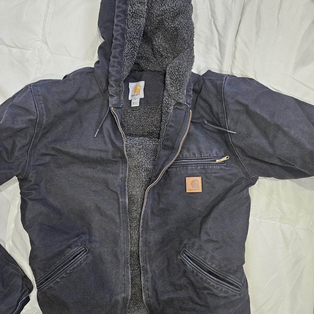 Carhartt Dark Gray Hooded Jacket